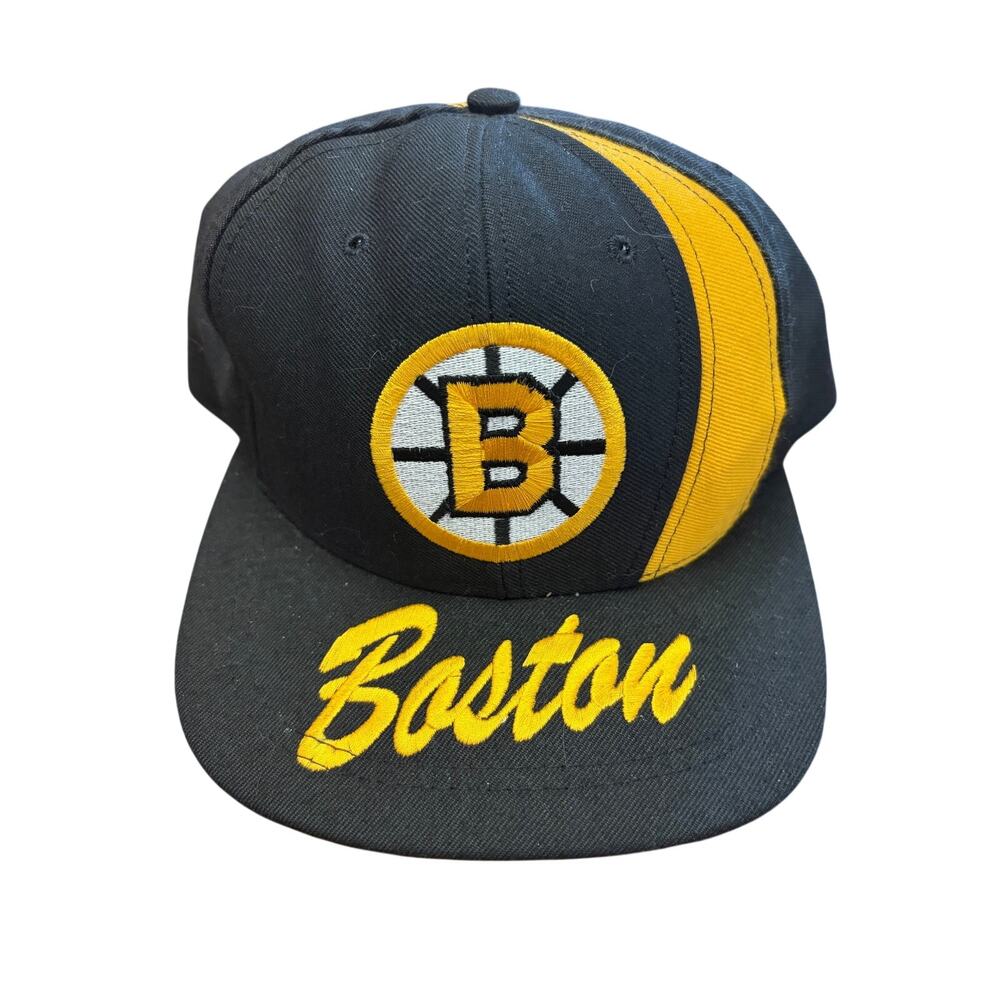 Vintage Boston Bruins nutmeg SnapBack hat